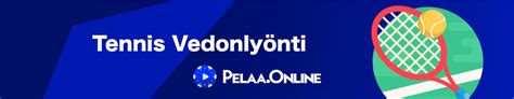 tennis live vedonlyönti